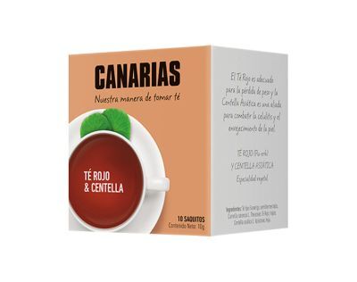 CANARIAS - TE ROJO Y CENTELLA 10 PK