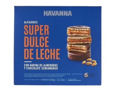 HAVANNA ALFAJORES - SUPER DULCE DE LECHE X 9