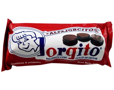 JORGITO MINI ALFAJORES 6PK - CHOCOLATE