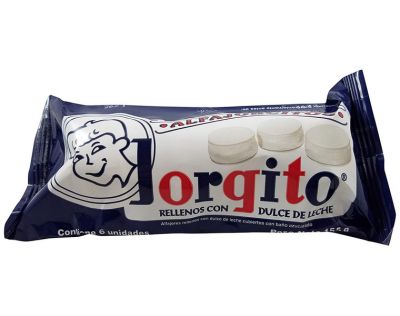 JORGITO MINI ALFAJORES 6PK - MERENGUE