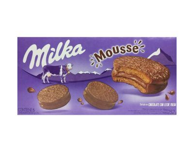 MILKA ALFAJORES MOUSSE x 6