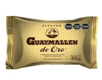 GUAYMALLEN ALFAJOR DE ORO - CHOCOLATE 48G