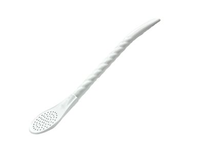 TAUMER 15 CM STAINLESS STEEL DRINKING STRAW - WHITE