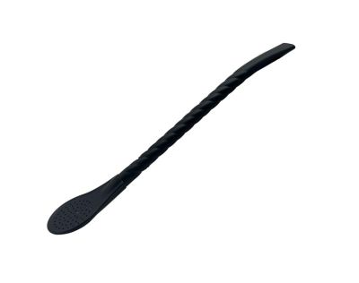 TAUMER 17 CM STAINLESS STEEL DRINKING STRAW - BLACK