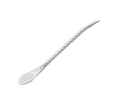 TAUMER 17 CM STAINLESS STEEL DRINKING STRAW - WHITE