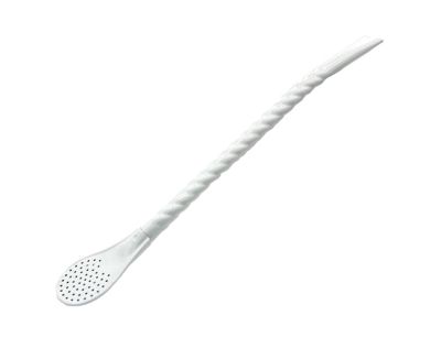 TAUMER 19 CM STAINLESS STEEL DRINKING STRAW - WHITE
