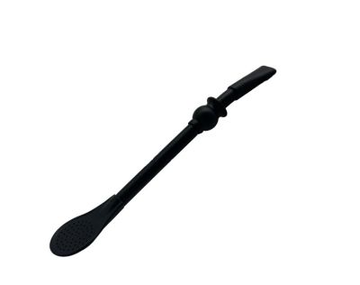 TAUMER 17 CM STAINLESS STEEL DRINKING STRAW - BLACK