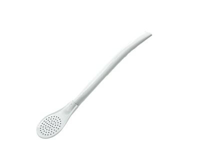 TAUMER 15 CM STAINLESS STEEL DRINKING STRAW - WHITE