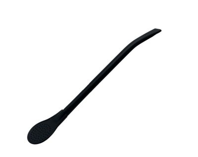 TAUMER 19 CM STAINLESS STEEL DRINKING STRAW - BLACK